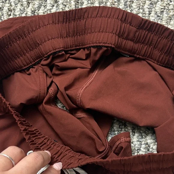 Vuori Women's Brick Red Athletic Shorts - Picture 8 of 8